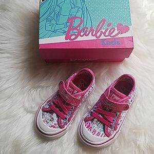 Keds Barbie pink & blue sneakers infant 5M